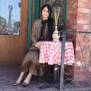 Dolce and Gabbana leopard dress